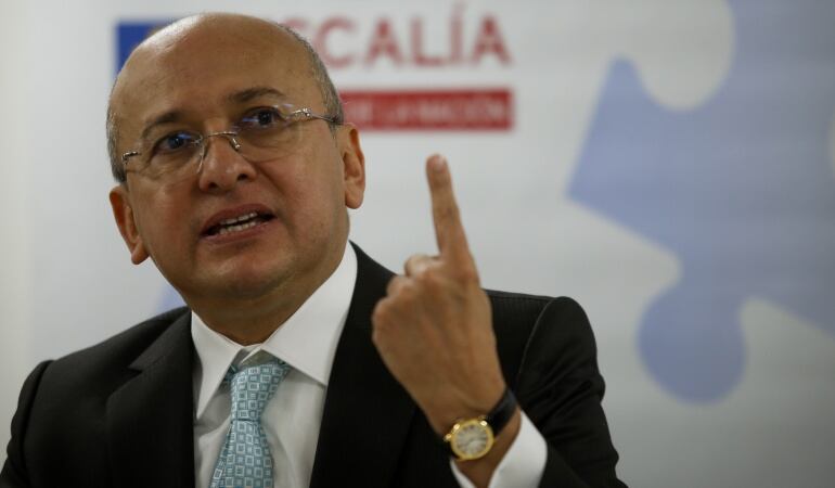 Eduardo Montealegre, fiscal general de la Nación. 