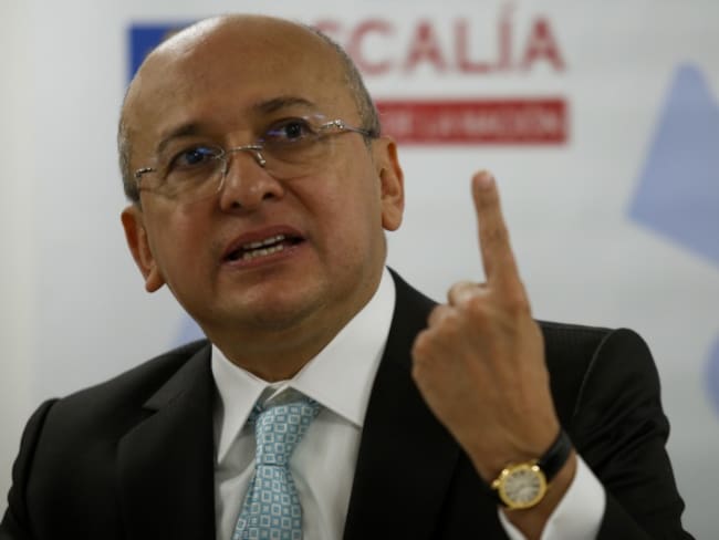 Eduardo Montealegre, fiscal general de la Nación.