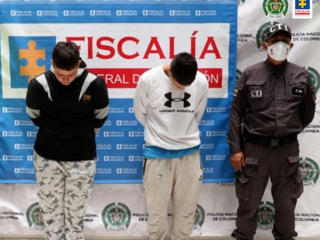 Presuntos integrantes de la banda Los Ovejos, que habrían participado en Homicidio del líder estudiantil, Esteban Mosquera.