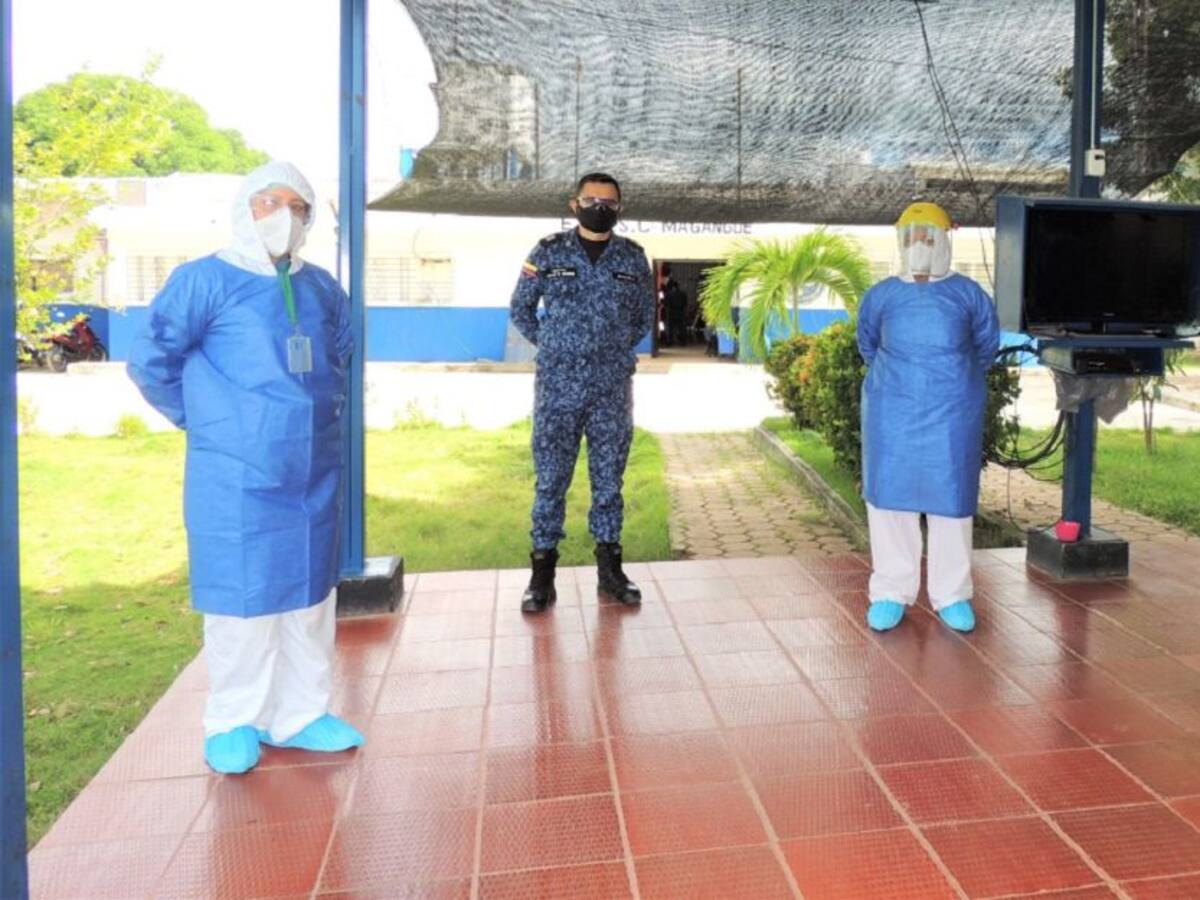 Realizan cerco epidemiológico en el centro carcelario de Magangué, Bolívar