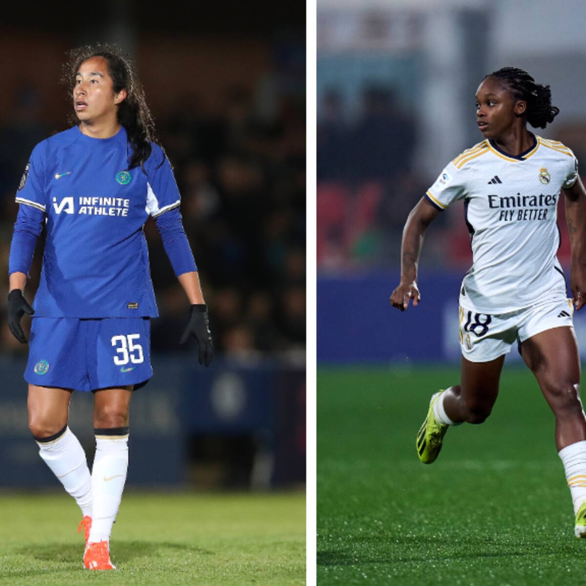 Linda Caicedo, Catalina Usme y las colombianas que jugarán la Champions League Femenina