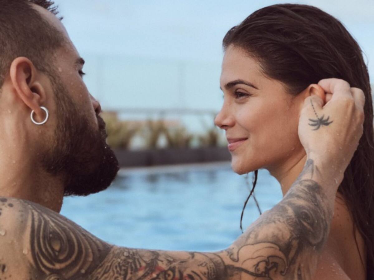 Gracioso apodo de Greeicy Rendón a Mike Bahía