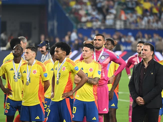 Jugadores de la Selección Colombia en la final de Copa América 2024 / Getty Images.