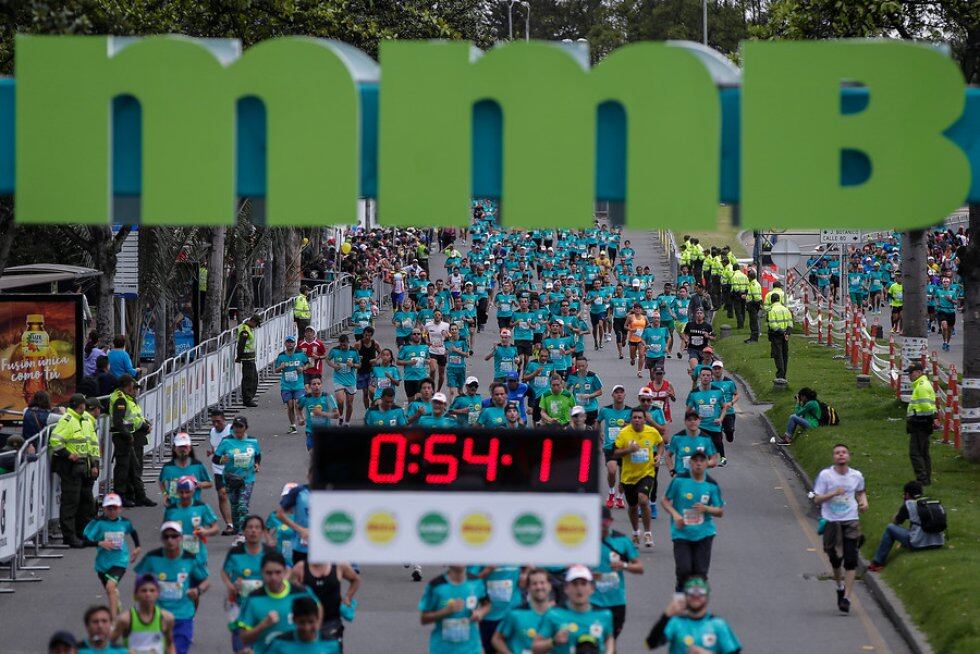 Entre 12.000 y 14.000 personas participaron en la primera MMB.