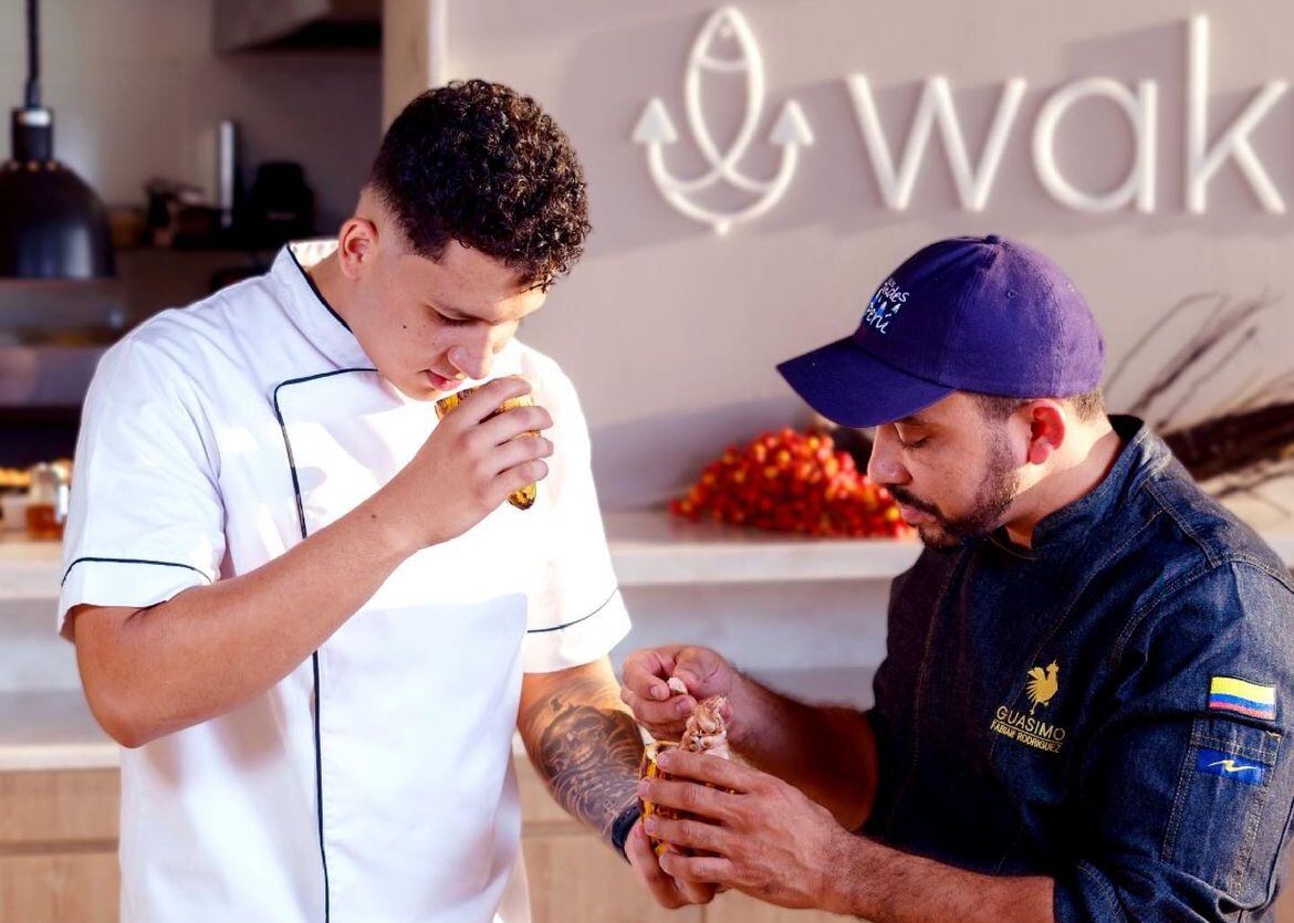 Waku y Guásimo . Hotel Hilton Santa Marta