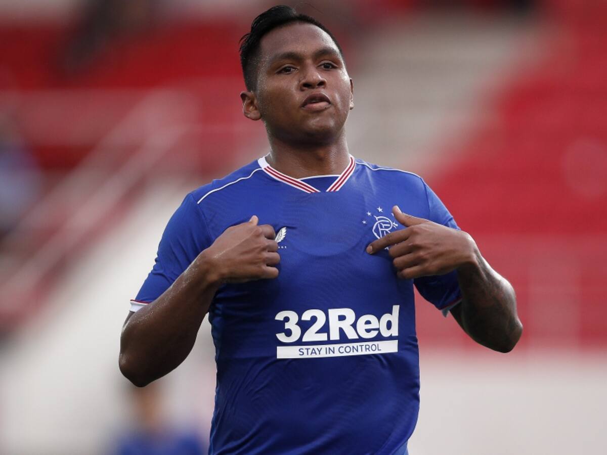 Doblete de Alfredo Morelos con Rangers en la Liga de Europa