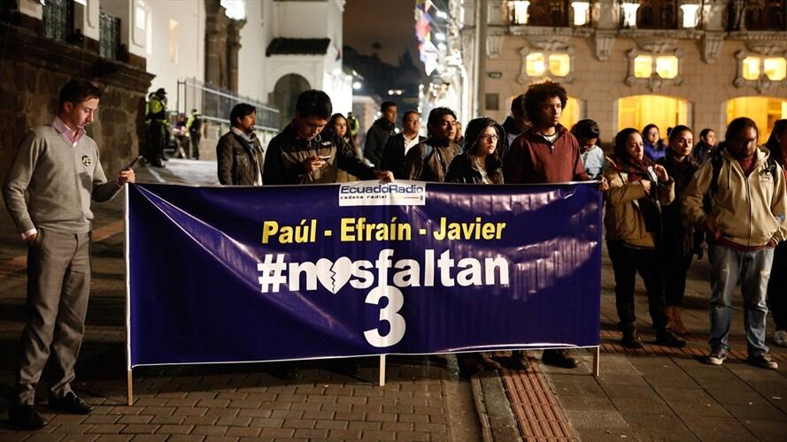 Flip pide no iniciar acciones militares si no hay certeza de paradero de periodistas. Foto: Agencia EFE
