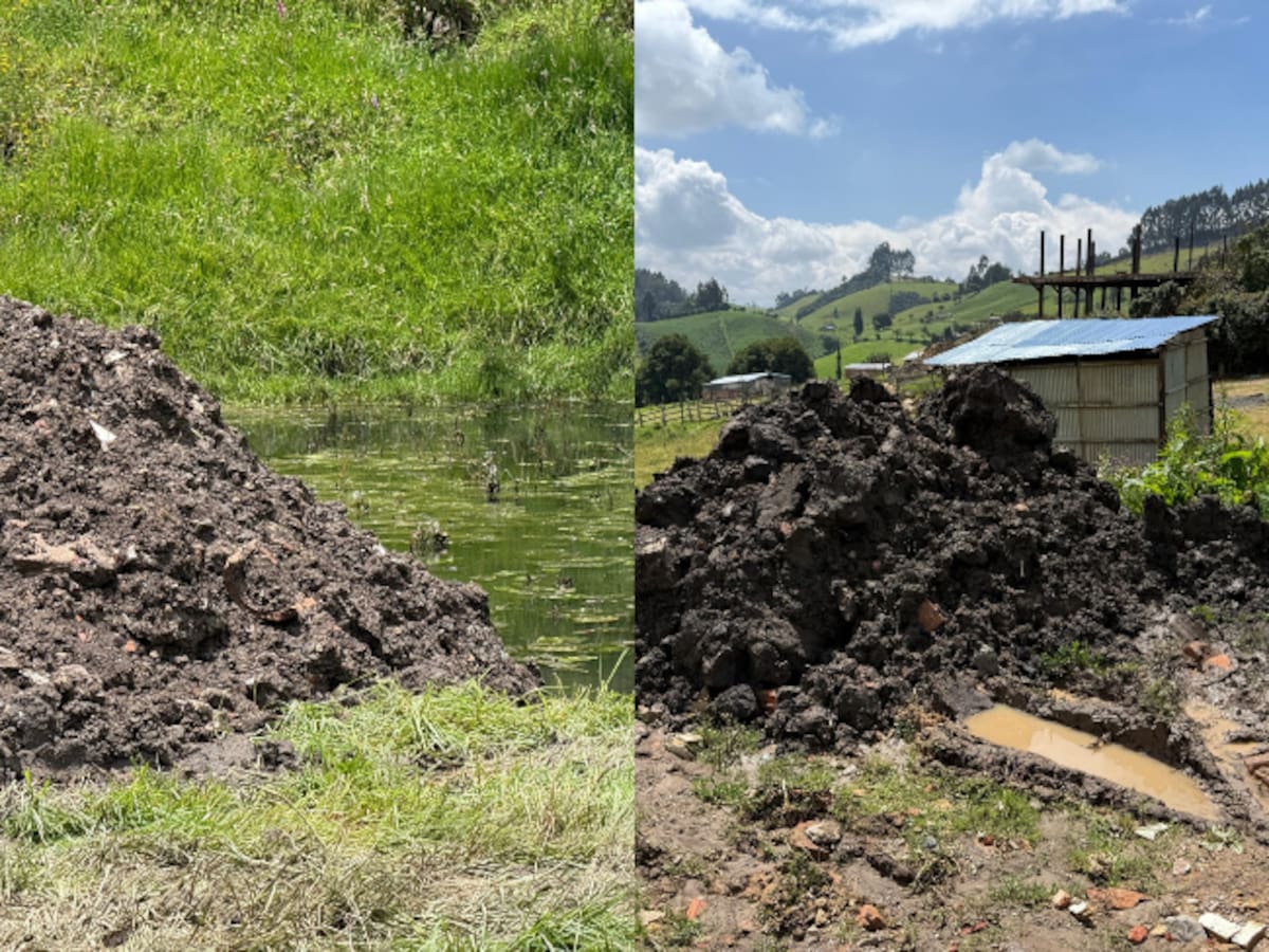 En Zipaquirá la CAR amonestó varios predios por disposición inadecuada de tierra y escombros