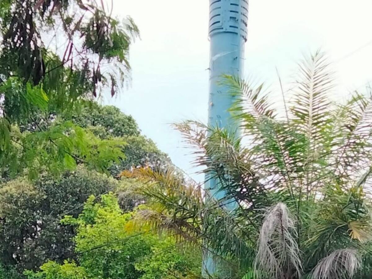 Antena fue instalada en la madrugada en Ciudad Bolivar