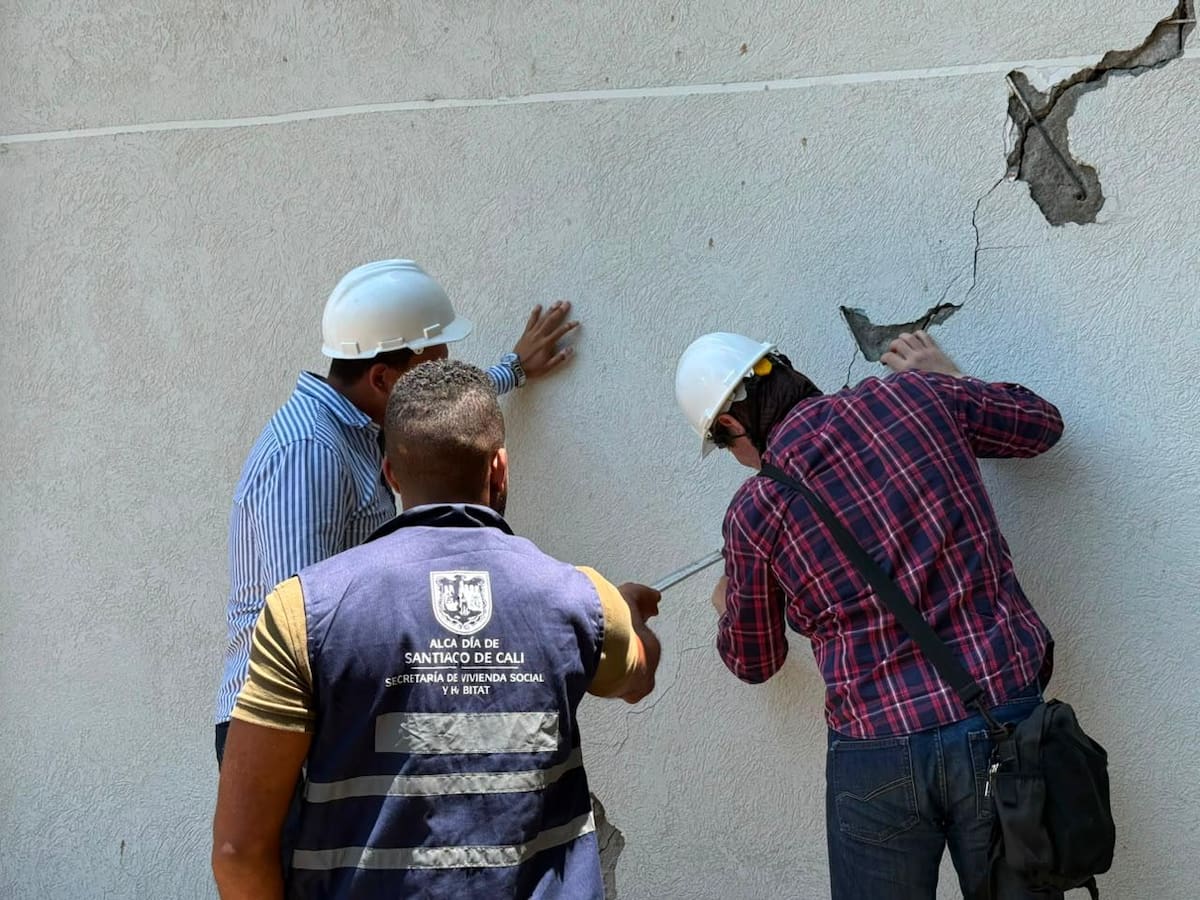 Cali marca con colores las condiciones de habitabilidad de viviendas y edificios tras terremoto