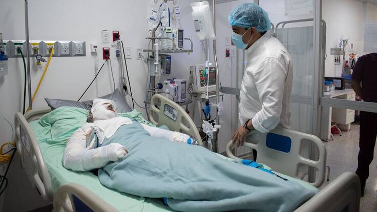 Dan de alta a la registradora de Gamarra que había sufrido quemaduras en incendio