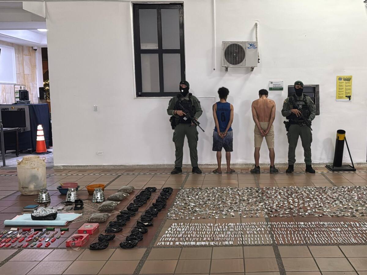 Policía incautó más de 30 mil dosis de droga en Villas de Girardot