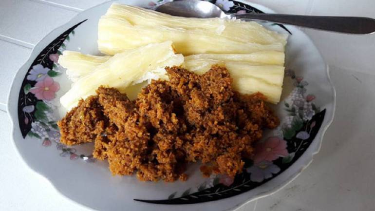 Cocina de tradición de nuestro país. 
