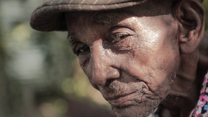 Magín Díaz, de 95 años, se encontraba hospitalizado en Las Vegas luego de sufrir una afección cardíaca. Foto: Colprensa