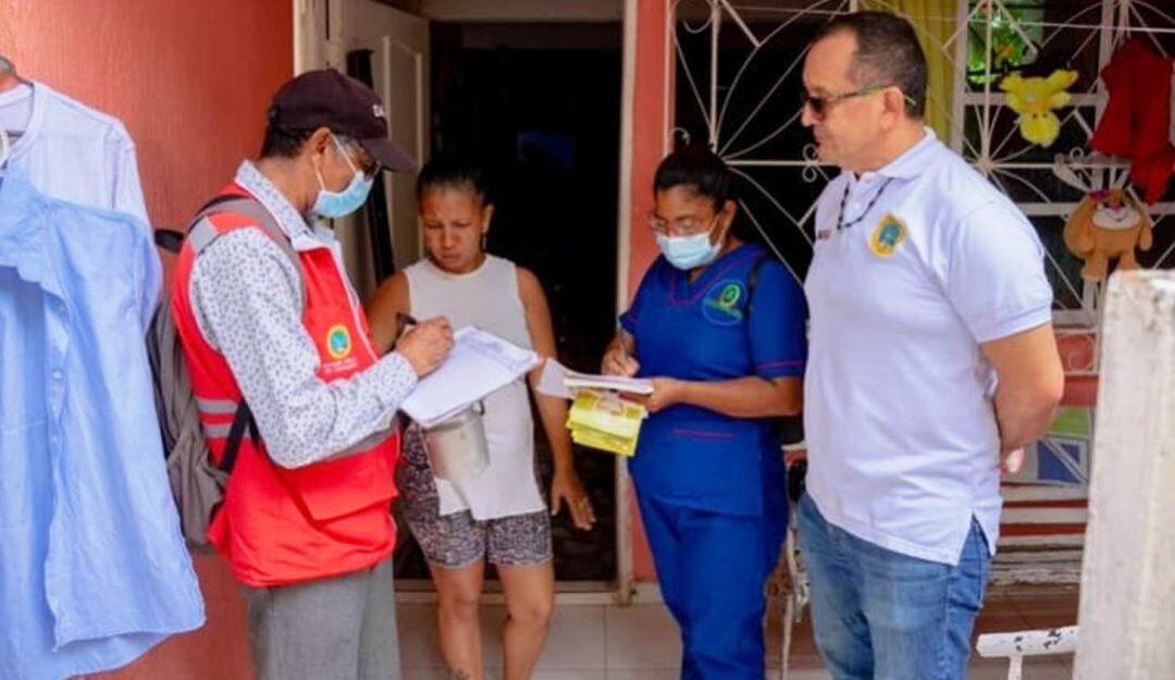 Con Jornada de Atención Integral en San José de Los Campanos, DADIS conmemoró el Día Internacional de la Lucha Contra el Dengue