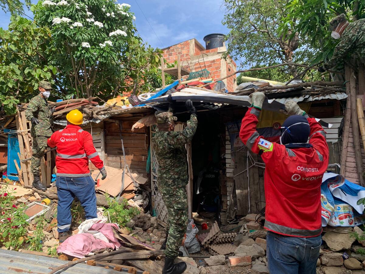 Autoridades recuperan la vivienda de recicladores de la tercera edad en Cúcuta