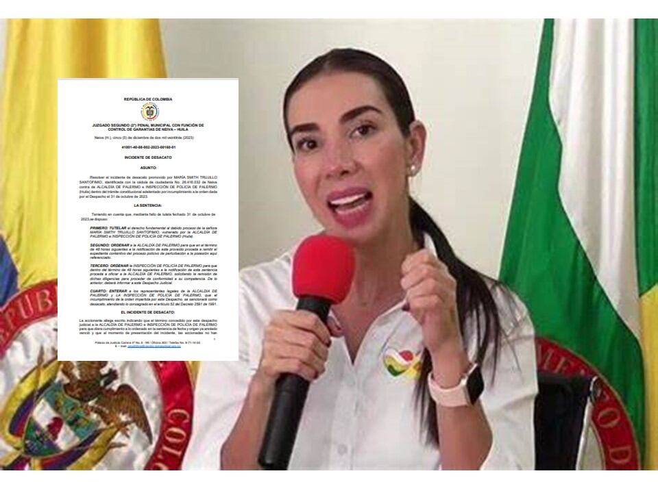 El proceso se adelanta por el desacato de una acción interpuesta por una ciudadana en un caso de desalojo de un predio invadido.