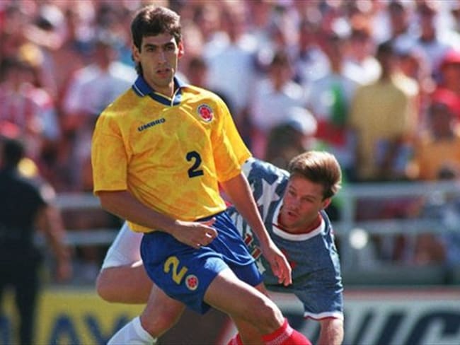 Andrés Escobar jugó los mundiales de Italia 1990 y Estados Unidos 1994 con la selección de su país. Foto: BBC Mundo/Getty