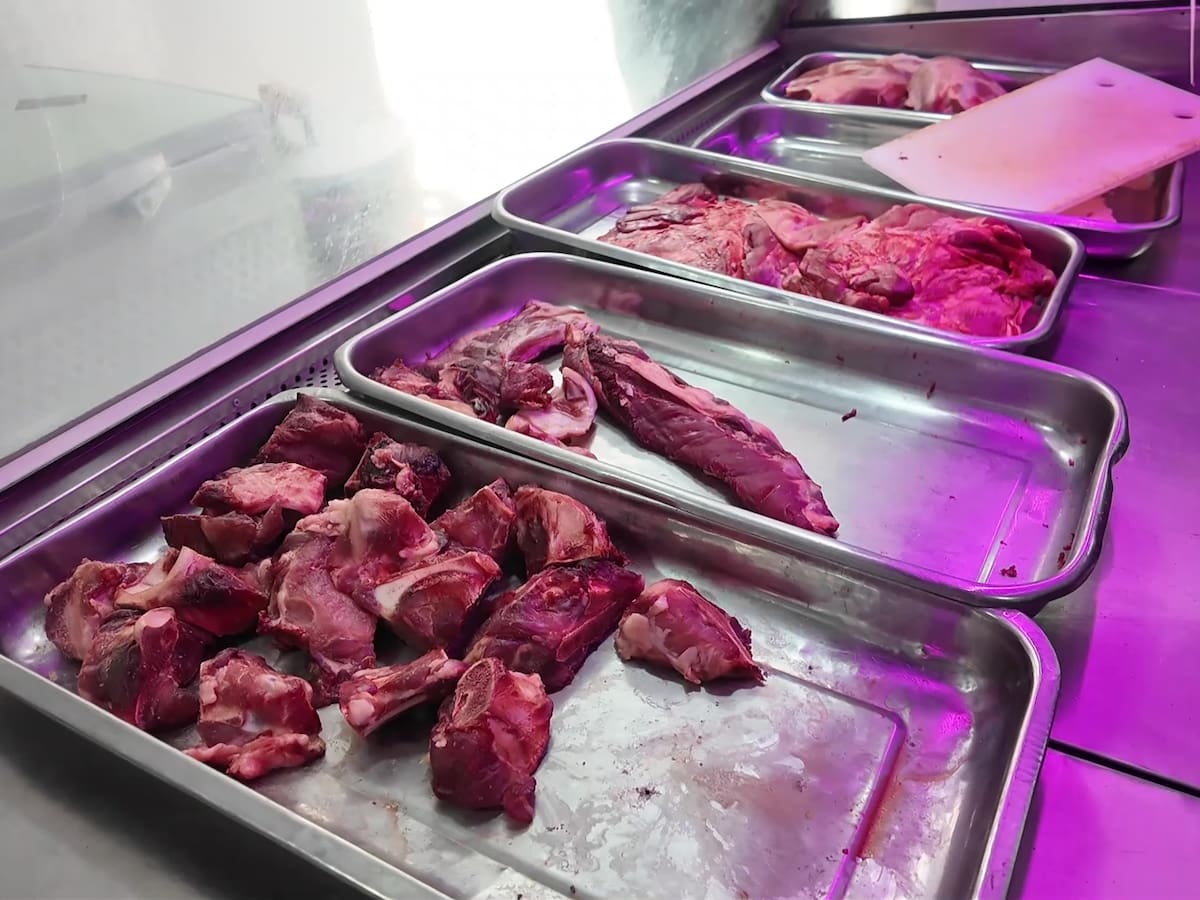 Decomisados 84 kilos de carne en mal estado y clausuraron expendio por riesgo sanitario en Bello