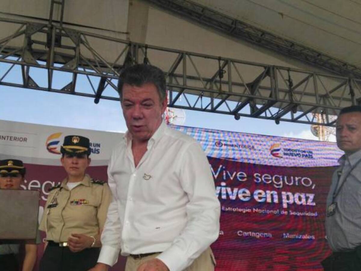 Santos agradeció al Congreso aprobación de acto legislativo para la paz