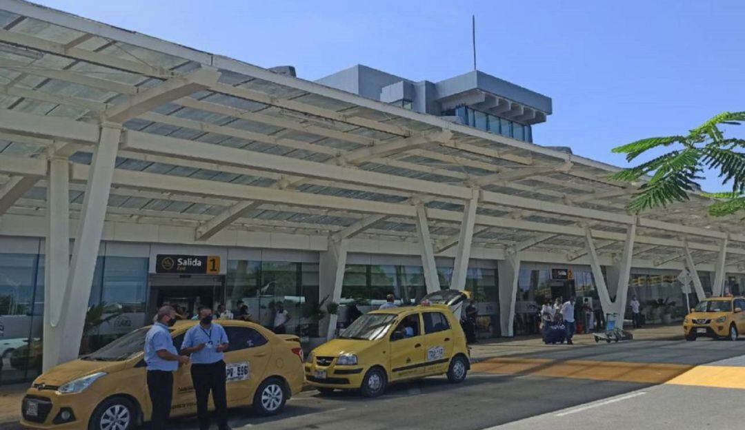 Fachada de Aeropuerto Ernesto Cortissoz.