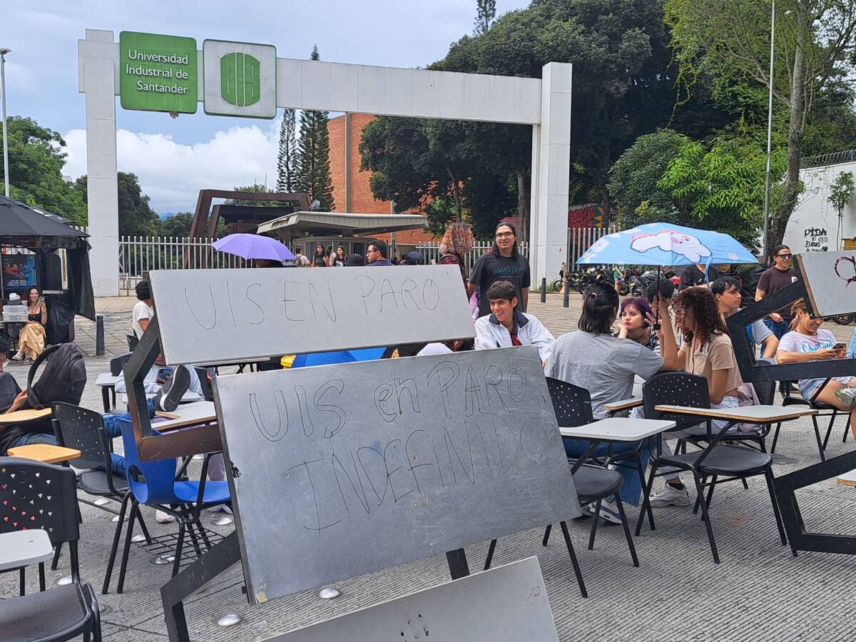 Estudiantes de la UIS anuncian paro indefinido