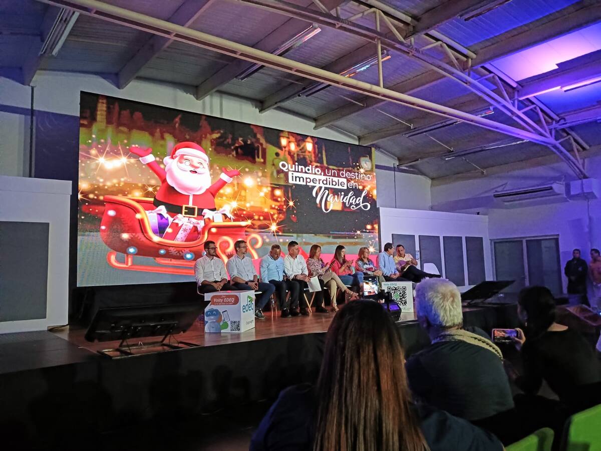 Alumbrado navideño “El Quindío un destino imperdible en navidad”