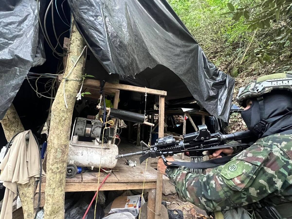 Ejército halla laboratorio de cocaína del ELN en Cesar y afecta finanzas por $5.153 millones