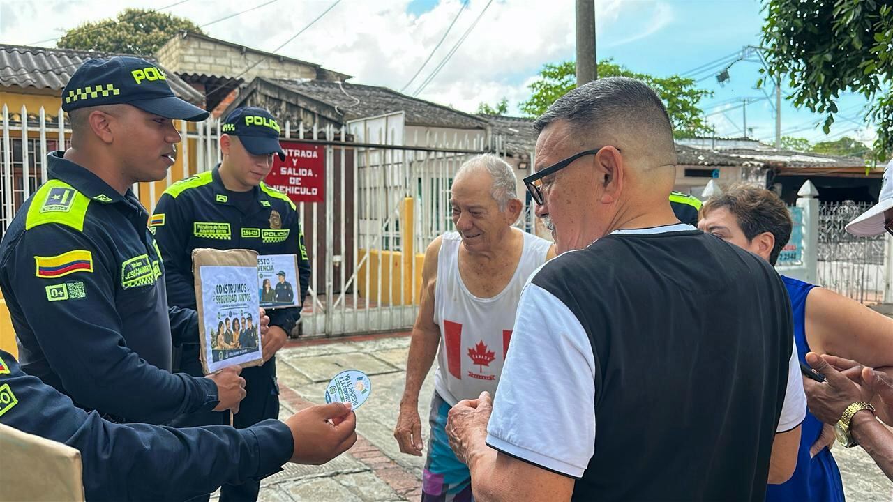 La Policía Nacional fortalece la cultura del respeto en Cartagena