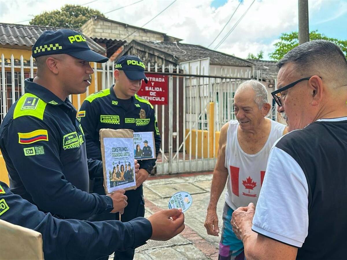 La Policía Nacional fortalece la cultura del respeto en Cartagena