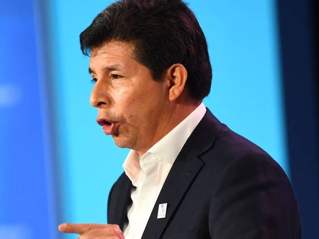 El presidente peruano, Pedro Castillo, durante su participación en la Cumbre de las Américas en EE.UU.                    Foto: Getty 