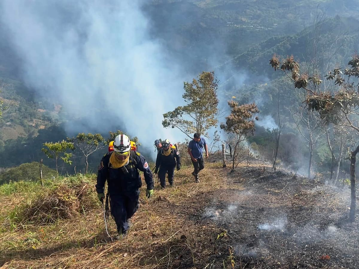 Dos incendios forestales se reportaron en Muzo y ya son nueve las hectáreas afectadas este año
