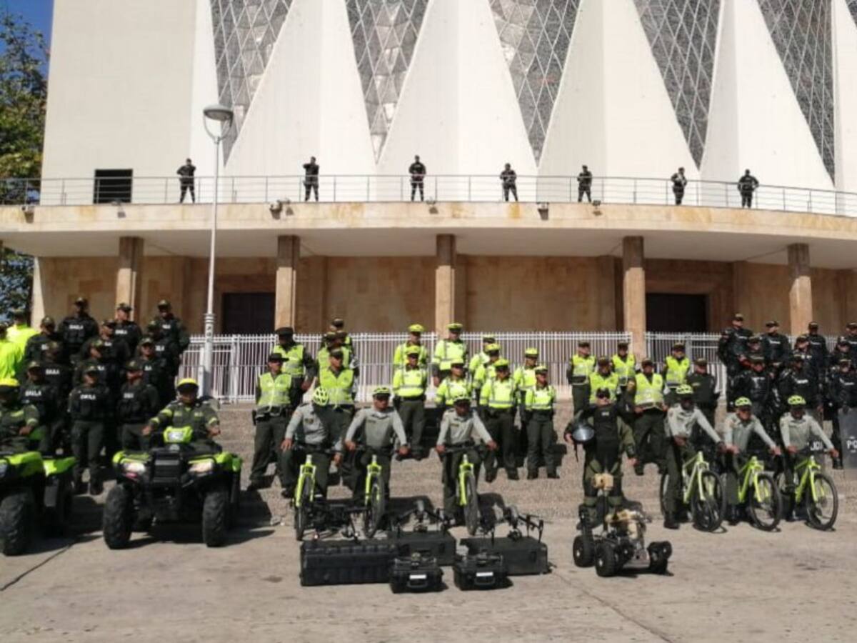1.300 policías garantizarán seguridad durante la Lectura del Bando