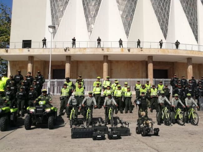 1.300 policías garantizarán seguridad durante la Lectura del Bando