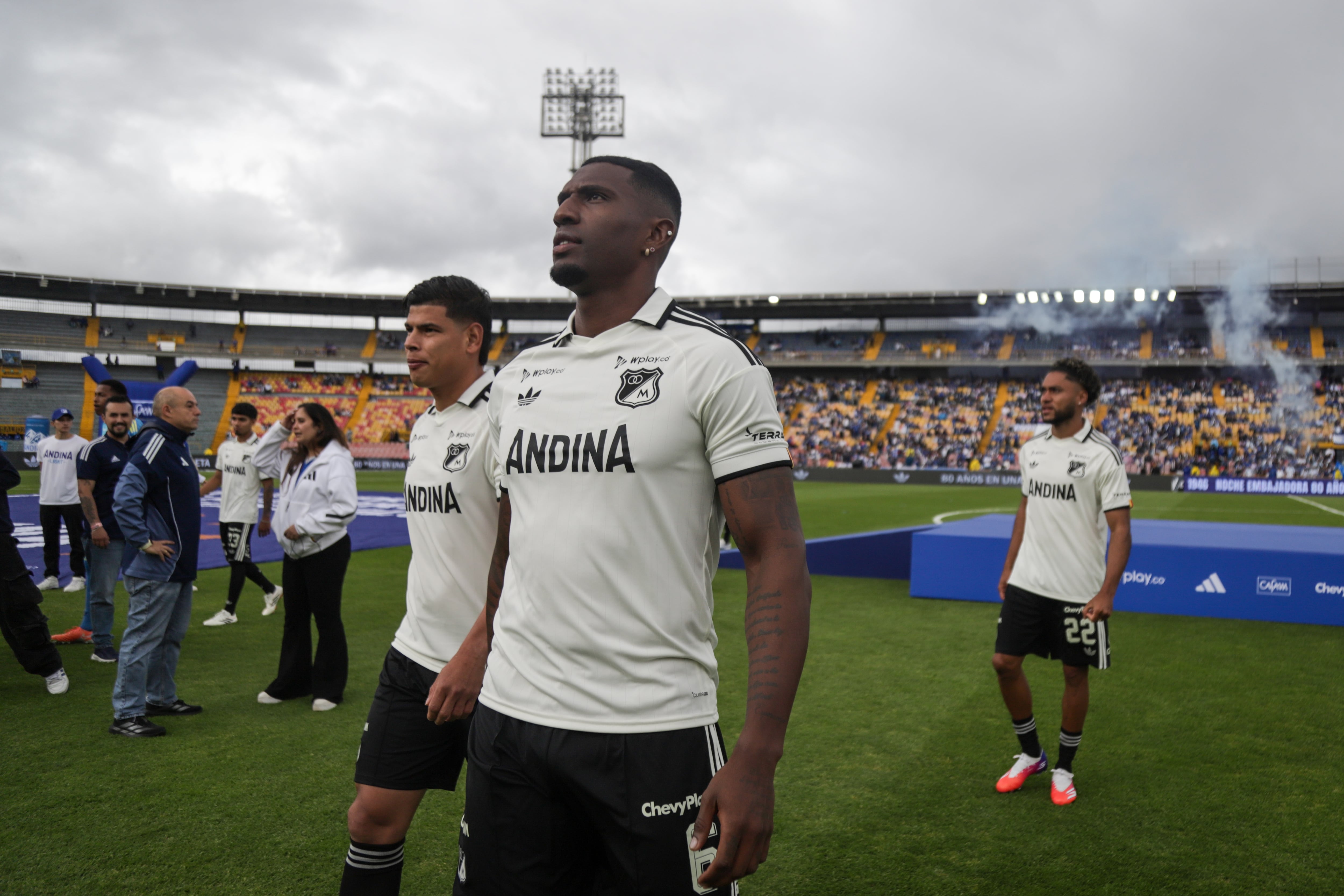 Sergio Mosquera le responde a los críticos de Millonarios: “A Gamero nunca le ha gustado defenderse”. (Colprensa – Catalina Olaya)