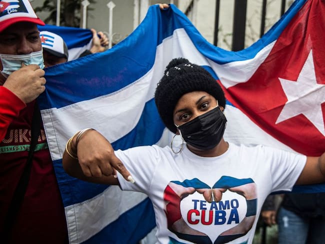 Manifestaciones de cubanos 