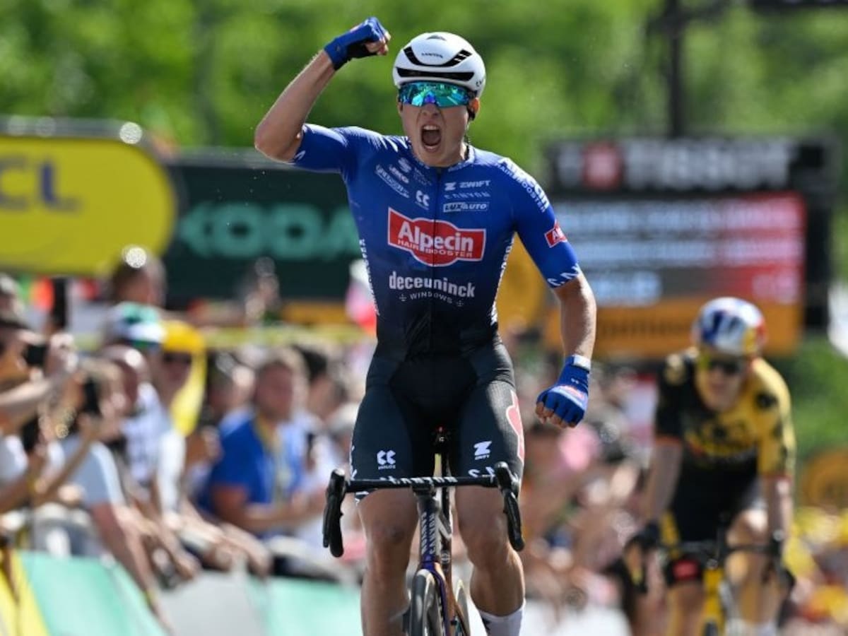 Jasper Philipsen se impone en la velocidad para ganar la tercera etapa