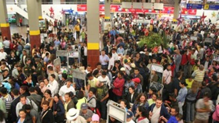 Viajarían 50.000 personas por la Terminal de Transportes de Bogotá