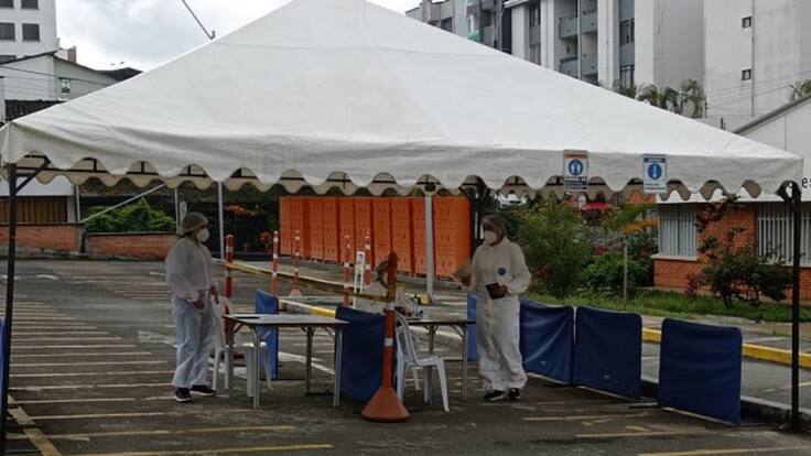 El decano de la facultad de ciencias de la Salud, Jorge Luis Duque
