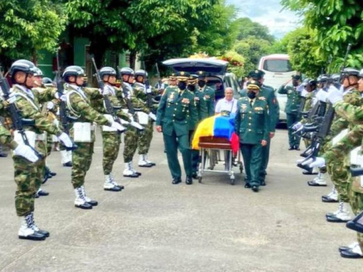 En Tolima se cumplieron honras fúnebres de militar caído en campo minado