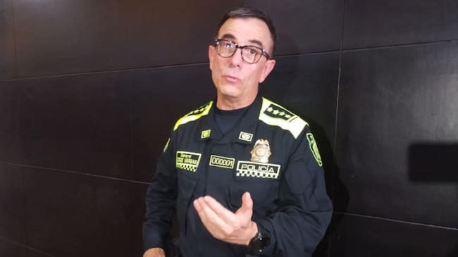 El general Jorge Luis Vargas, aseguró que las autoridades colombianas no tenían conocimiento de la presencia de Marcelo Pecci en Cartagena