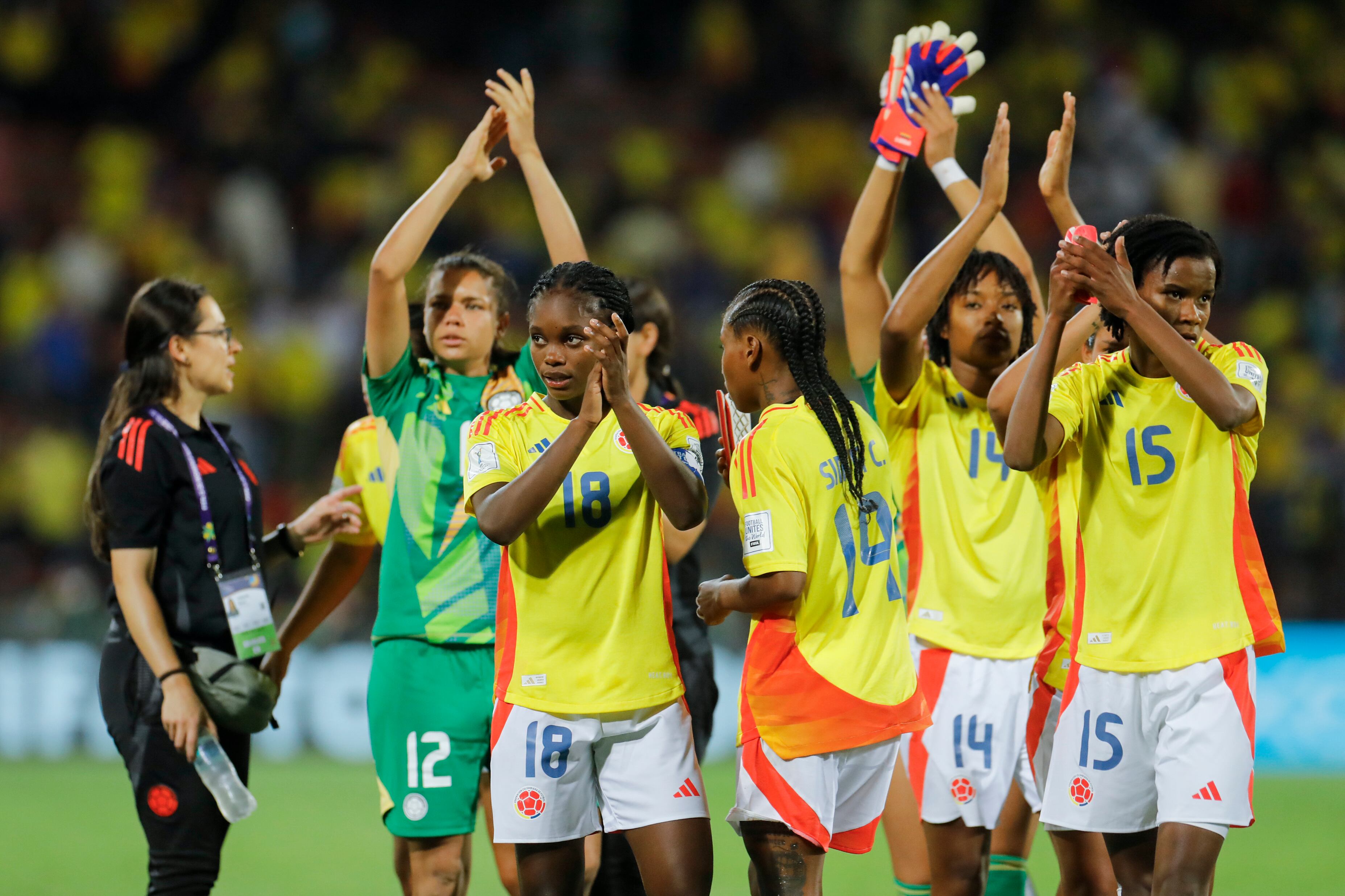 Selección Colombia Sub-20 en el Mundial. EFE/ Luis Eduardo Noriega Arboleda