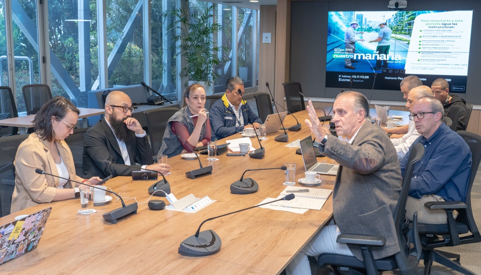 Monitoreo de la UNGRD y EPM a Hidroituango por aumento de lluvias. Foto: EPM.