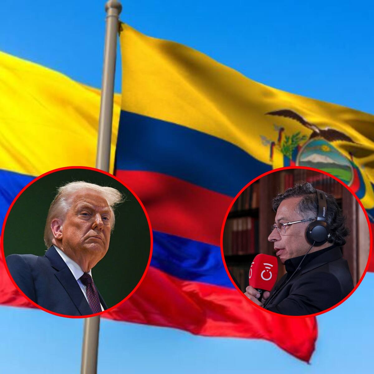 Donald Trump será mediador entre Colombia y Ecuador, según reveló el presidente Petro