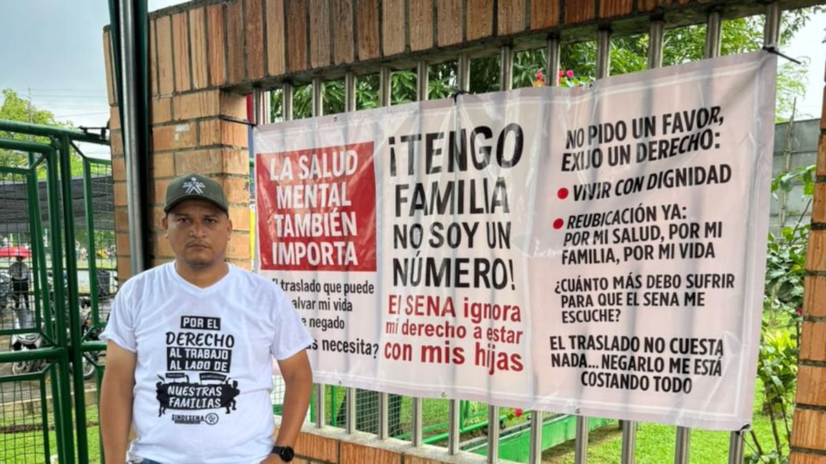 7 días de huelga de hambre completó funcionario del Sena en La Dorada, Caldas