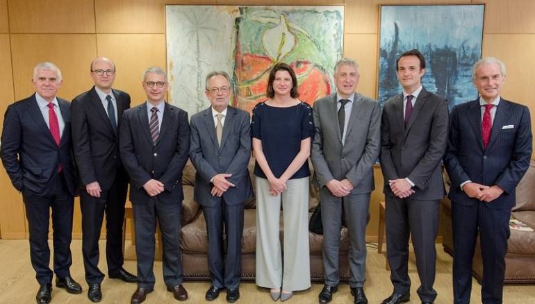 Miembros de la junta directiva del Grupo Éxito. 