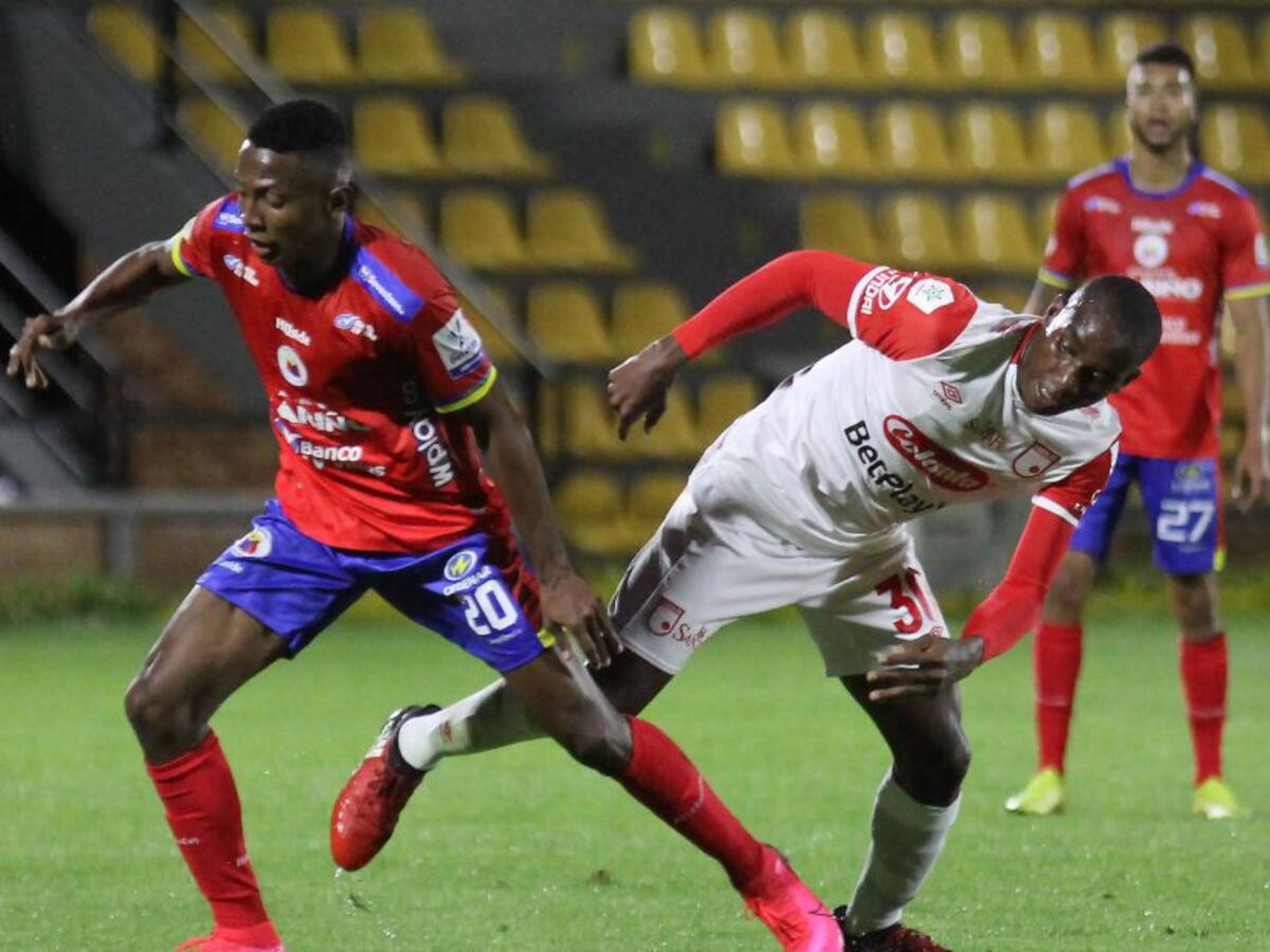 Santa Fe rescató un punto ante Deportivo Pasto en condición de visitante