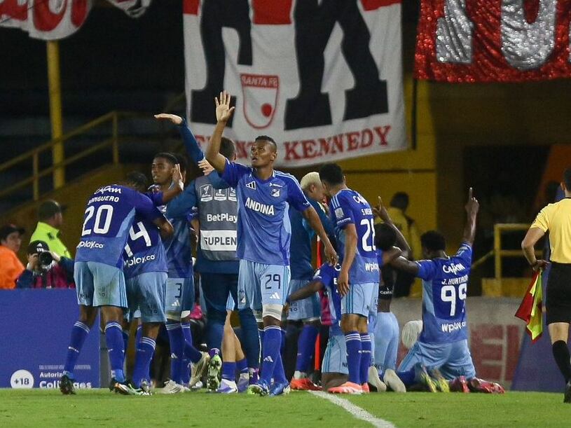 Millonarios viene de vencer a Santa Fe en el clásico / Colprensa.