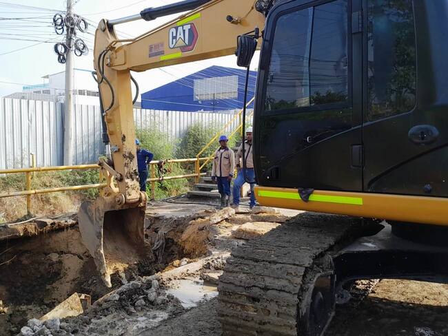 Aún sin tiempo estimado para restablecer el servicio de agua en 150 barrios de Cartagena