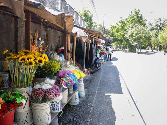 vendedores que serán estacionados.